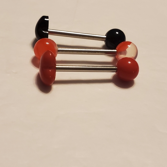 2 pack 👅 TONGUE Ring - Picture 3 of 5